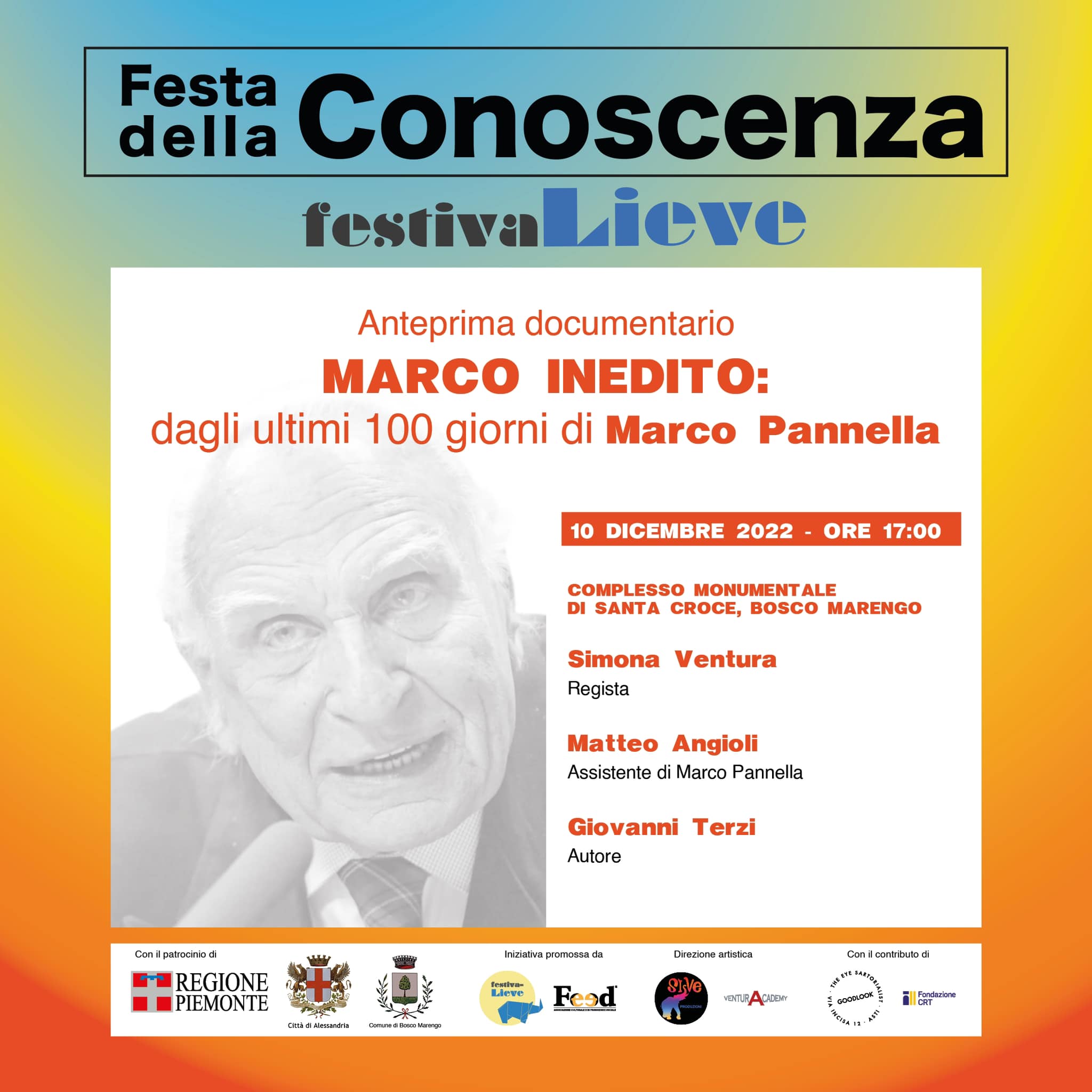 ANTEPRIMA DEL DOCUMENTARIO “MARCO INEDITO:DAGLI ULTIMI 100 GIORNI DI MARCO PANNELLA”